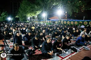 مراسم احیا شب قدر در موسسه جوانان آستان قدس رضوی