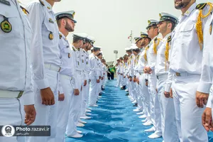 حضور کاروان خدام زیر سایه خورشید در دانشگاه نیروی دریای امام(ره) نوشهر