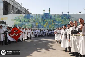 هیئت عزاداران خراسان جنوبی در حسینیه حرم