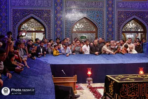 تشرف دانش&zwnj;آموزان زیارت اولی استان خوزستان به حرم مطهر رضوی
