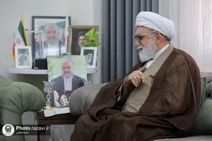 دیدار تولیت آستان قدس رضوی با خانواده شهدای بیت رهبری 
