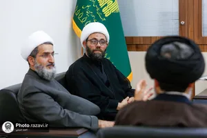 دیدار مدیران مرکز پژوهش&zwnj;های عتبه علویه با مدیران آستان قدس رضوی