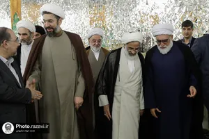 دیدار شرکت کنندگان کنگره جهانی حضرت رضا علیه&zwnj;السلام با تولیت آستان قدس رضوی