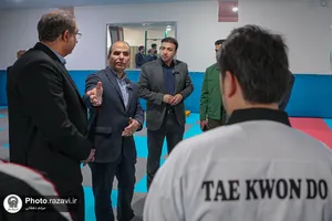 افتتاح سالن ورزشی &laquo;شهید ابراهیم هادی&raquo; دانشگاه امام رضا علیه&zwnj;السلانم