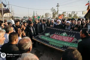 حضور تولیت آستان قدس رضوی در راهپیمایی اربعین
