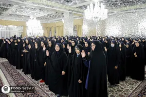 دیدار دانش&zwnj;آموزان مدارس امام رضا علیه&zwnj;السلام با تولیت آستان قدس رضوی