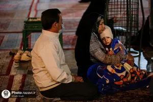مراسم تحویل سال 1402 در حرم مطهر رضوی - 1