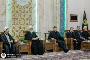 دیدار اعضای شورای قضایی استان با تولیت آستان قدس رضوی