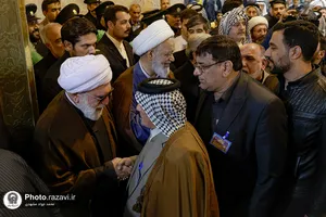 تشرف شیوخ عشایر عراق به حرم مطهر رضوی
