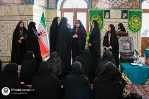 مراسم جشن میلاد حضرت علی(علیه&zwnj;السلام) در رواق نجمه خاتون