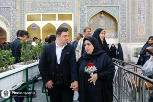 امیر و زینب مهمانان ویژه امام رضا علیه&zwnj;السلام