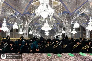 عزاداری هیئت عالم آل محمد در روز شهادت امام هادی علیه السلام