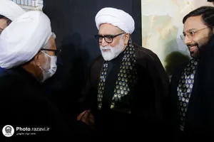 آیین خطبه خوانی شب شهادت امام رضا علیه السلام در حرم مطهر رضوی - 3