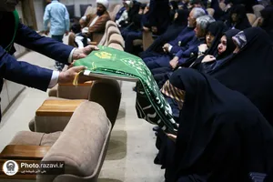 آیین تکریم خادمین کشیک هفتم یگان حفاظت آستان قدس رضوی