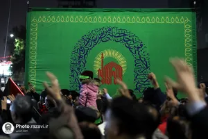 تجمع مردم مشهد در حمایت از کودکان مظلوم غزه