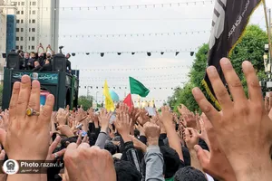 تشییع رئیس&zwnj;جمهور شهید و همراهان در مشهدالرضا&zwnj;&zwnj;علیه السلام -3