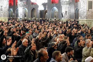 مراسم بزرگداشت شهدای تیپ فاطمیون