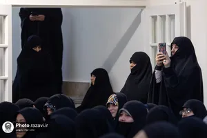 حضور تولیت آستان قدس رضوی در جمع طلاب مکتب نرجس