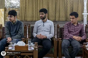 دیدار جمعی از نخبگان جوان کشور با تولیت آستان قدس رضوی