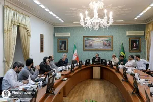 نشست پایش عملکرد هشت ماهه بنیاد کرامت آستان قدس رضوی