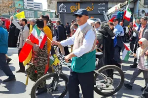 حماسه&zwnj;آفرینی خادم&zwnj;یاران رضوی سرزمین آفتاب در راهپیمایی روز قدس / گزارش تصویری