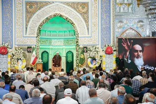 بزرگداشت سالگرد ارتحال امام خمینی (ره) در حرم مطهر رضوی