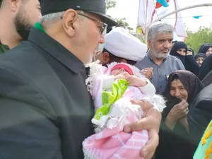 نهاوند غرق در شور و معنویت رضوی/گزارش تصویری