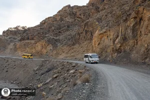 تشرف جمعی از اهالی روستای سیج به حرم مطهر رضوی