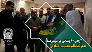 آزادی 42 زندانی جرائم غیرعمد در استان فارس به برکت نام علی بن موسی الرضا(ع)
