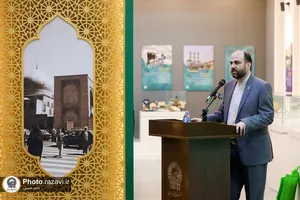 اهدای مدال&zwnj;های طلای پیمان نصیری به موزه آستان قدس رضوی