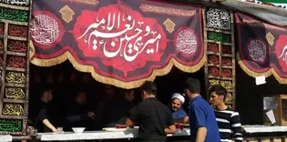 خدمت‌رسانی ۵ موکب رضوی قزوین به زائران اربعین حسینی