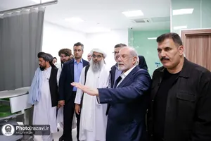 بازدید والی هرات از بیمارستان رضوی