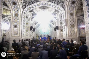 تشرف جمعی از کارشناسان دادگستری خراسان رضوی به حرم مطهر رضوی