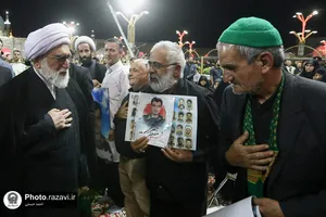 بزرگداشت شهدای اقتدار ایران در حرم مطهر رضوی