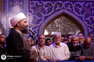 سخنرانی حجت الاسلام کاشانی در رواق دارالذکر