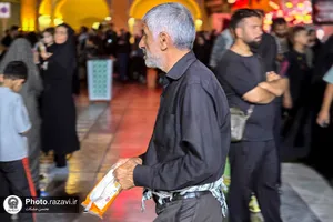موکب آستان قدس رضوی در نجف اشرف