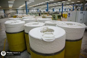 بازدید رئیس بنیاد بهره&zwnj;وری موقوفات آستان قدس رضوی از شرکت نخریسی و نساجی خسروی خراسان