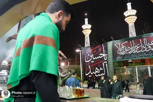 پذیرایی از زائران بارگاه منور رضوی در مواکب حسینی