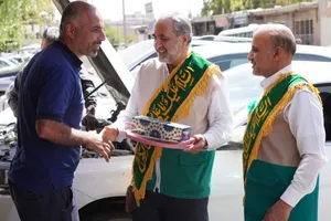 تجلیل از حماسه&zwnj;سازان اربعین در اراک + تصاویر
