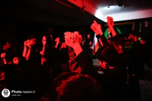 محفل عزاداری مکبرین نوجوان حرم مطهر رضوی