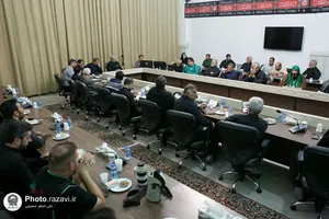 نشست هم&zwnj;اندیشی مواکب دهه آخر صفر حرم مطهر رضوی