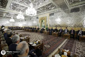 دیدار شرکت کنندگان بیست و هشتمین اجلاسیه سازمان اکو با تولیت آستان قدس رضوی-2