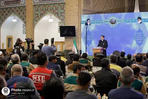 مراسم آغاز عملیات احداث رواق امیرالمومنین(علیه&zwnj;السلام)