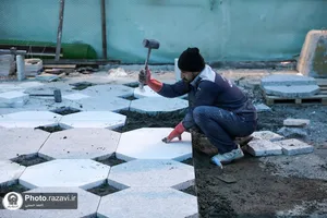 پروژه مرمت و بازسازی صحن انقلاب
