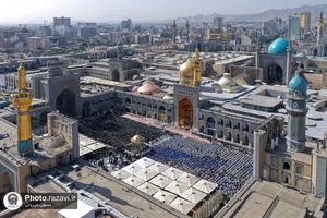 آیین آغاز سال تحصیلی مدارس در حرم مطهر رضوی