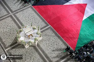 اجتماع بزرگ جامعه قرآنی &laquo;اسوه حسنه&raquo; در حرم مطهر رضوی