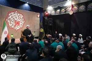مجلس روضه فاطمیه در حرم مطهر رضوی-1