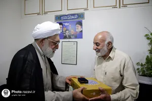 دیدار تولیت آستان قدس رضوی با خانواده شهید سجادی پویا