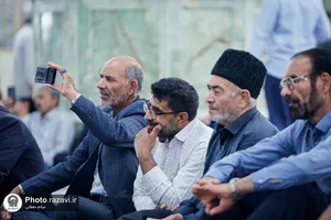 مراسم بزرگداشت روز ولادت امام حسن عسکری علیه&zwnj;السلام در حرم مطهر رضوی
