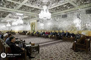 دیدار جمعی از برنامه&zwnj;سازان ماه مبارک رمضان با تولیت آستان قدس رضوی